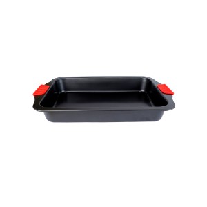 Assadeira alca silicone 28cm