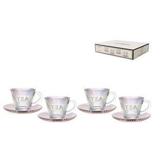 Xicara cha print 180ml rb 4pc