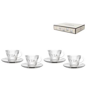 Xicara cha print 180ml tr 4pc