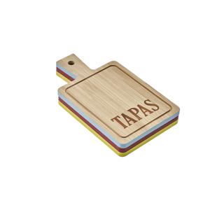 Mini tabua p/ queijo quad 3pcs