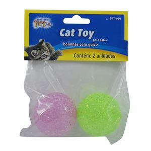 Brinq gato bola eva 4.8cm 2pc