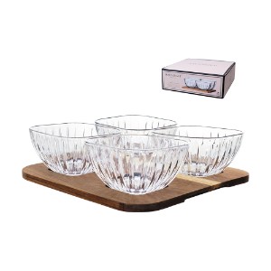 Petisqueira c base montec 5pc