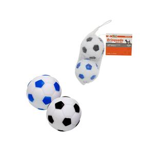 Brinq cao bolinha fut 2pcs