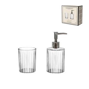 Kit banheiro melina pr 2pc