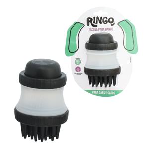 Escova massag banho pt 11cm