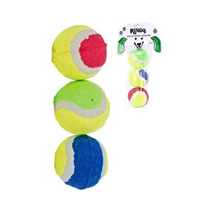 Brinq cao bola tenis 5cm 3pc