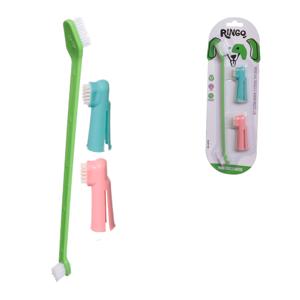 Escova dental dedal 3pc