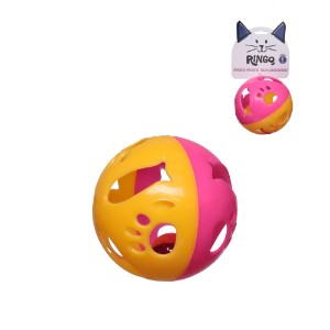 Brinq gato bola guizo 9cm