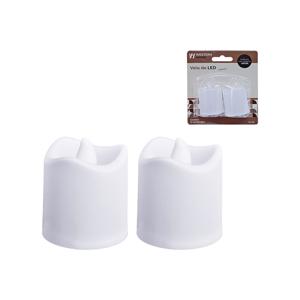 Vela led 4.5cm  2pc