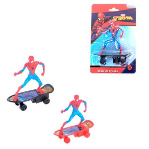 Skate De Fricção Com Spiderman - Etitoys