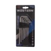 Chave torx longa c furo 7pc