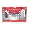 Chave allen hexagonais 25pc