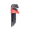 Chave torx longa c furo 9pc