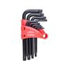 Chave torx curta s furo 9pc