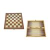 Jogo 3 Em 1 xadrez, Dama E Gamão 29 cm - Western