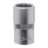Soquete estriado crt 1/2 15mm