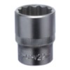 Soquete estriado crt 1/2 22mm