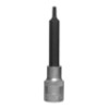 Chave soq torx longo t25 1/2