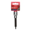 Chave soq torx longo t25 1/2