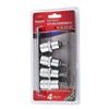 Soquete bits mult 1/2 jg 4pc