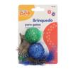 Brinq gato bola c pena jg 2pc