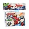 Livro magico colorir avengers