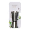 Dosador duplo inox 30/60ml
