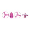 Kit pioes discos princesas 4pc