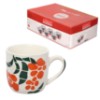 Xicara cafe flores 90ml 6pc