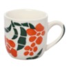 Xicara cafe flores 90ml 6pc