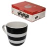 Xicara cafe faixas pt 90ml 6pc