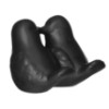 Figura passaro casal preto 75m