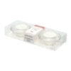 Porta vela lynn 7cm 2pc