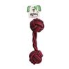 Brinq cao corda 2 bolas 23cm