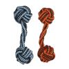Brinq cao corda 2 bolas 23cm