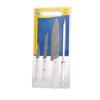 Facas chaira bianco cb br 4pc