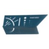 Esquadro mitra 3d 45 e 90 grau