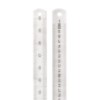 Regua inox 100cm