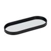 Bandeja esp oval pt 22x9.5cm