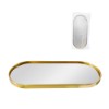 Bandeja esp oval do 35x15cm