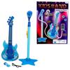 Guitarra Com Microfone Karaoke Azul - Etitoys