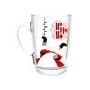 Caneca vidro hohoho 350ml