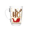 Caneca vidro ho rena 350ml