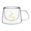 Caneca pdupla havana 200ml 2pc