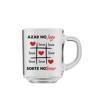 Caneca vdo sorte no amor 320ml