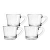 Caneca clear 185ml 6pc