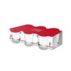 Caneca clear 185ml 6pc