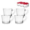 Caneca clear 90ml 6pc