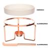 Rechaud p/ queijo rg 4pcs