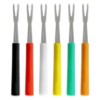 Garfos p/ petiscos cl 6pcs